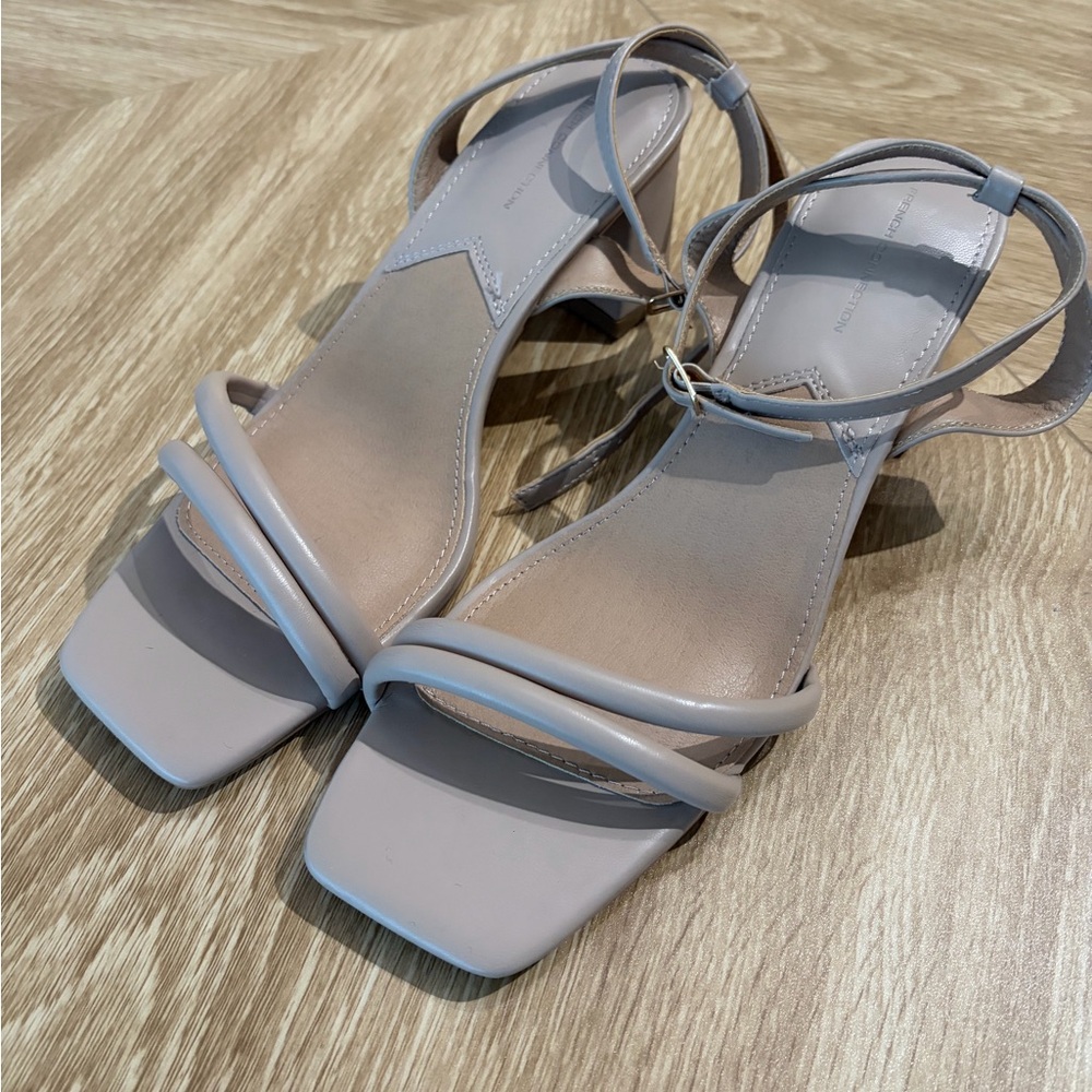 French Connection Taupe Women's Sandals